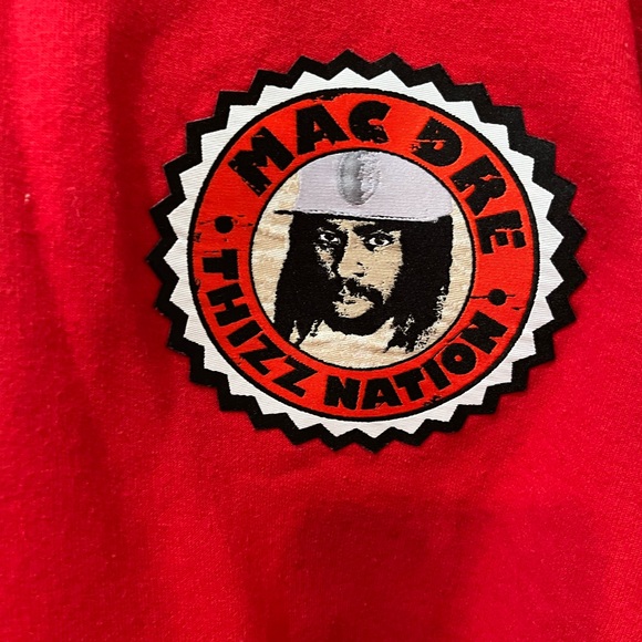 Mac Dre Thizz Nation Red Hoodie 3XL - Picture 2 of 7